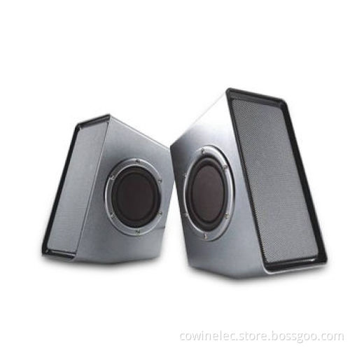 2.0-channel Computer Stereo Mini Speakers, 11W Output Power, 100Hz to 18kHz Frequency Response